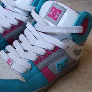 DC rebound hightop sneakers